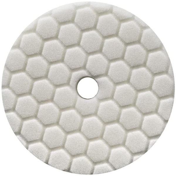 Chemical Guys Hex Logic Quantum Light-Medium Polishing Pad White 65 Inch Burete Polish Putere Medie Spre Mare BUFX114HEX6